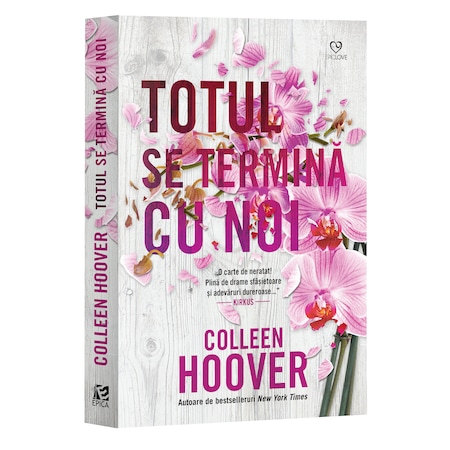 Coperta cărții Totul se termină cu noi (It Ends With Us) de Colleen Hoover