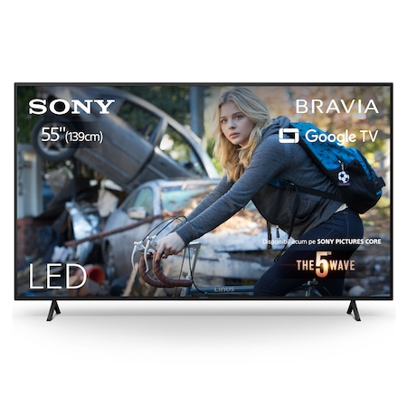 Sony BRAVIA 55X75WL — cel mai accesibil televizor Sony 55 inch 4K cu Google TV