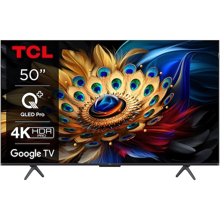 TCL 50C655 QLED — televizor 50 inch 4K QLED ieftin cu Google TV